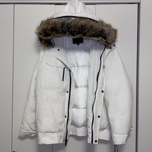Michael Kors White Puffer Parka